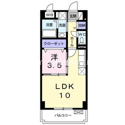 フューチャーＫⅠの物件間取画像